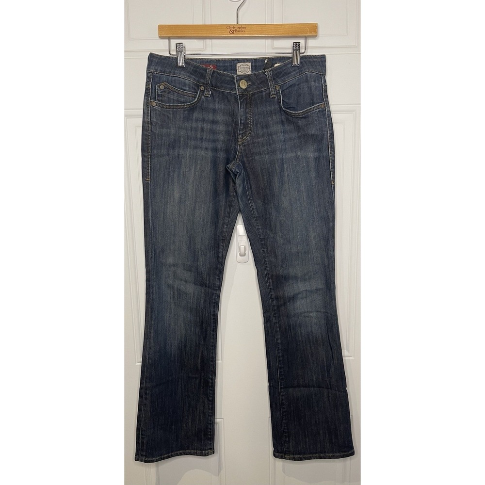 Mavi Bella Women's W30 L32 Bella Low-Rise Slim Boot Cut Medium Dark Wash 30 32